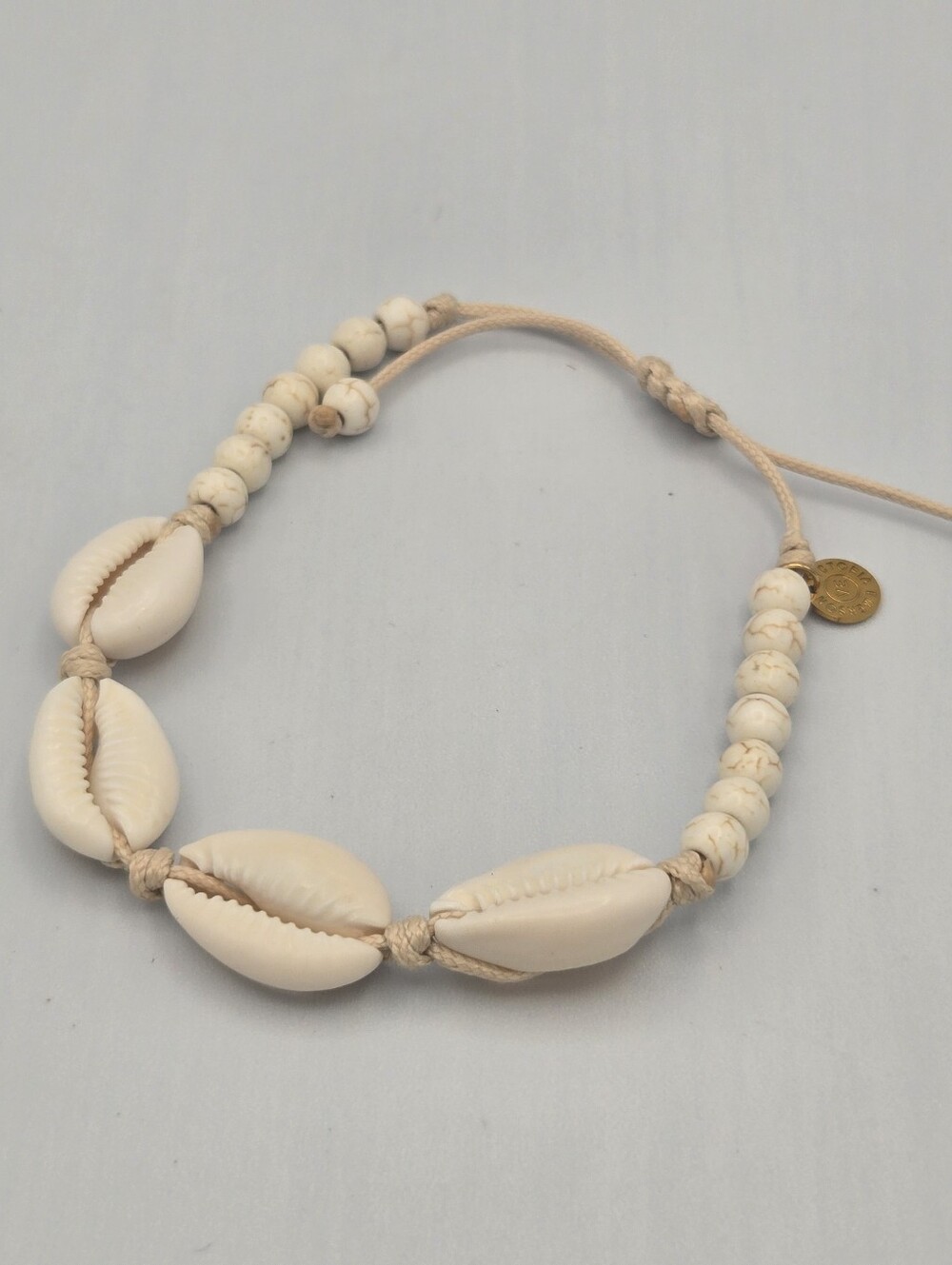 Victoria Emerson Cowrie Shell Bohemian Style Braclet Adjustable Y2K Inspired